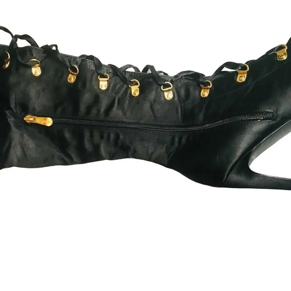 Cape Robbin Olga-26 Women Black Over The Knee Boot